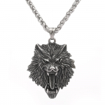 Domineeriv roostevabast terasest hundipea ripats kaelakee punk stiilis meeste aksessuaarid 60CM