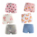 6 paari Lastele T&uuml;drukutele Print Boxer Alusp&uuml;ksid Mugav aluspesu 130
