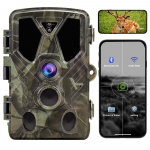 Wifi 812 Pro Wildlife Trail kaamera, juhtmevabad jahikaamerad 36mp4k 940nm Ir Night Vision Potraps j&auml;lgimiskaamera Wifi 812 Pro