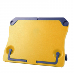 Kaasaskantav kokkupandav raamatuhoidja muusika partituuride jaoks valge