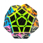 S&uuml;sinikkiust kleebis Megaminxeds Magic Cube Pusle 3x3 Megaminx Speed ​​Cube Pusle Kingitus Hariv m&auml;nguasi lastele