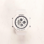 Laste spordikellad Veekindel elektrooniline k&auml;ekell Laste digitaalne k&auml;ekell poistele, t&uuml;drukutele valge