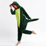 Leopard Kigurumi Onesie Lastele Loomad Magamisriided Pidžaamakomplekt Flanellist soe kapuutsiga &uuml;likond poistele t&uuml;drukutele armas peo&otilde;htu l