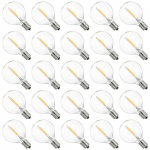 AC230V Globe LEDid G40 pirnlamp 25 pakki E12 aluspesa hoidja IP44 veekindlus soe valge puhas