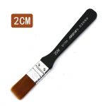 Musta k&auml;epidemega pintsel metalls&otilde;rmus puidust k&auml;epidemega nailonist juuksekunstnik akvarell &otilde;limaal Gua&scaron;&scaron; akr&uuml;&uuml;l kunstitarbed