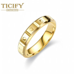 Uus toode, mood, titaanist terasest s&otilde;rmuse disain, sensoorne isiksus, paaris&otilde;rmus Gandal ehted 6 kuld