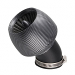 48 mm universaalne mootorratta mootorratta ATV mustusratta &otilde;hufiltri puhasti vahetus must