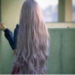 Naiste 100 cm pikk, lokkis, laineline s&uuml;nteetiline t&auml;isjuukseline parukas, juuksur, peo cosplay rekvisiit