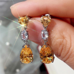 POMOiii lihtsad elegantsed rippuvad k&otilde;rvar&otilde;ngad naistele pulmaarmastuse aksessuaarid Esteetilised daami rippuvad k&otilde;rvar&otilde;ngad uhked kingitused moeehted sinine