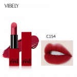 VIBELY Red Lip Glossal Matte Udu Huulepulk Red Velvet Huulepulk Red 10 Colors c154