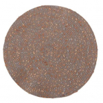 V&auml;ljam&otilde;eldud kuumakindel dekoratiivne v&auml;rvikindel t&ouml;&ouml;laua punutud joogitopsi matt majapidamistarbed kohamatt 11cm sinine