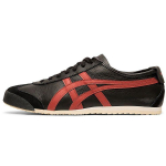 Onitsuka Tiger Mexico 66 Black Burnt Red Unisex Sneakers 1183A201-002 36