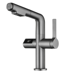 LCD digitaalekraan Vannitoa kraanikausi kraan V&auml;ljat&otilde;mmatav kraanikauss Kuum k&uuml;lm Vannitoa K&ouml;&ouml;gisegisti Messingist tekikinnitusega valamusegisti kraan h&otilde;be