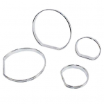 4 tk &Otilde;rnad spidomeetri korrosioonikindlad kerged raamid Mugavad spidomeetri auto trimmikatted BMW E46 jaoks