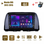 Icreative 2 Din Androidi autoraadio multimeediumivideopleier Mazda CX5 2012-2015 jaoks Nupuga WiFi BT 1+16GB 1+16GB