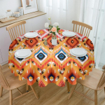 Asteekide stiilis tekstuuridega &uuml;mmargune laudlina veekindel lauakate pulmapeo kaunistamiseks s&ouml;&ouml;gilaua kate 4pcs 33x48 Table mat