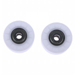 1 tk mehaanilise rihmaratta soonega ratas 608Zz kahe laagriga veereratta ratas &uuml;mmargune ratta rull 8 * 42 * 24 mm