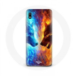 &Uuml;mbris Samsung Galaxy A10 j&auml;&auml;- ja tulehundi jaoks