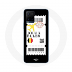 Coque pour Vivo Y21s 2021 / Y21 2021 Billet d'avion Bruxelles Belgique