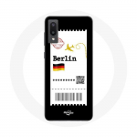 Coque pour Samsung Galaxy A02 Billet d'avion berlin