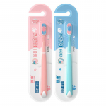 1tk Pehmete harjastega hambahari T&auml;iskasvanute pehmete juuste hambahari Hammaste puhastamine Hambahari Hambaravi Suuhooldus roosa