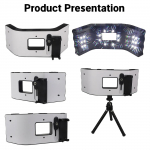 Hambafotograafia Suu&otilde;&otilde;ne t&auml;itelamp v&auml;lklamp valgusallikas Ere keskkond Fotomakro Intraoraalne valgus Hambaravi 110v valge