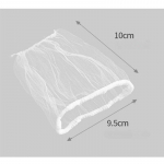 100tk &uuml;hekordselt kasutatav kraanikausifilter K&ouml;&ouml;k Kanalisatsiooniv&otilde;rk Pr&uuml;gifiltrikott Valamu Kurn Tarvikud Vannituba0 &Auml;ravoolu juuksed Blokeerumisvastane