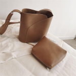 Naiste Vintage &uuml;hekordne &otilde;lakott Suure mahutavusega vabaajakott &Uuml;hev&auml;rviline Lihtne Mitmek&uuml;lgne Pehme Kahest kotist koosnev komplekt