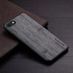 &Uuml;mbris iPhone SE 3 2 SE3 SE2 2022 2020 funda bambusest puidumustriga Nahast telefoni kate Luksuslik coque for iphone se 2022 &uuml;mbris capa