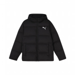 Puma Meeste vabaaja kapuutsiga sulejope, must 586929-01 L