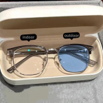 Moodsad fotokroomprillid Meeste Naiste Liiga suur l&uuml;hin&auml;gelikkus prillid V&auml;listingimustes V&auml;rvimuutvad L&uuml;hin&auml;gemisprillid Dioptrid -3.5