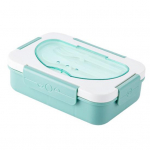 1350 ml l&otilde;unakarp koos kahvli lusikaga 5 lahtriga kastmekarp Mikrolaineahjus ohutu toiduga kooli&otilde;pilastele Bento toidukonteiner k&ouml;&ouml;gitarbed heleroheline v&auml;rv