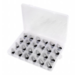 24 peaga kaunistusotsiku komplekt 430 roostevabast terasest koogi kaunistusotsik, pigistatav p&uuml;stoliga k&uuml;psetust&ouml;&ouml;riistad