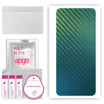 apgo Protective Skin Sticker for the back compatible with Umidigi F3, Wrap Film, Foil, Vinyl - Pattern Carbon Chameleon CAKA1