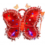 Liblikate tiivad Helendavad erksad v&auml;rvid Peen t&ouml;&ouml;tlus Laste riietus Liblikate tiibade festivalid Peod S&uuml;nnip&auml;evad punane