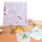 100 t&uuml;kki Burgeri v&otilde;ileiva kott restoran 15x15cm v&auml;ikesed paberkotid rasvakindel pakend A