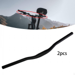 Bicycle Handlebar 600mm in Length Handle Bar Cycling Metal Premium Strong 31.8mm Road Bike Iron Riser