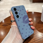 Samsung S24 S22 Ultra Plus S23 S21 S20 Fe A55 A54 A53 A35 A15 5g Kiss Pattern Tpu jaoks Pehme v&auml;rviline p&otilde;rutuskindel korpuse kate Samsung S24 hall