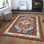 Talvine kodu T&uuml;rgi etnilise stiili vaip P&auml;rsia Ameerika retro elutoa diivan Diivanilaud vaip Kodu Magamistoa voodi k&otilde;rval p&otilde;randamatt 50*80cm