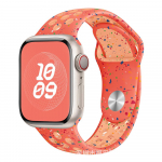 Originaal spordirihm Apple Watch Band Ultra 2 49mm 45mm 44mm 42mm 38mm v&auml;rviliste osakestega kummipael IWatchi jaoks 9 8 7 6 5 SE For 42mm 44mm 45mm