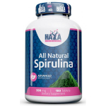 Haya Labs Looduslik spirulina 500 mg - 100 tabletti