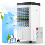 K&uuml;tuseaurude &otilde;hujahuti 100 kraadi oscillatsiooniga soojahuti kaugjuhtimispuldiga / 2 j&auml;&auml;kasti / 2,11 gal Remote Control EU Plug valge/must