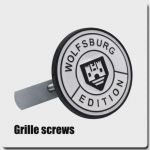 3D metallist Saksa Wolfsburgi logo Kleebis Auto pagasiruumi logo kleebised Esiv&otilde;re Embleemim&auml;rk GTI Golfile 2 3 4 5 6 7 MK2 MK3 MK4 MK5 MK6 MK7 3-Front Grille Badge