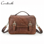CONTACT'S ehtsast nahast meeste k&auml;ekott t&auml;isteraga &otilde;lakott reisimiseks h&auml;davajalikud Crossbody kotid