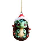 2D-k&auml;rbse draakoni ornament Multifilm draakonikuju kaunistus v&otilde;lu akr&uuml;&uuml;list rippuv ornament auto interj&ouml;&ouml;ri ripatsid kaunistus peo kingitus B