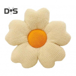 Viskepadi Magusa v&auml;rvi lillekujuline elastne T&auml;ielikult t&auml;itev pl&uuml;&uuml;sist m&auml;nguasi Diivanvoodi Diivani kaunistus Kontori uinak padi Autoistme padi 50*50cm valge