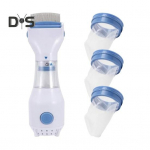 Kirbukamm koertele kassidele roostevabast terasest hammastega hoolduskammid professionaalne lemmiklooma pisaravoolu eemaldaja demattimisvahend elektriline kirbup&uuml;&uuml;dja ohutu masseerimine C EU