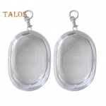 Andmekaabli laadija hoiukott L&auml;bipaistva disainiga veekindel Kerge ja h&otilde;lpsasti ligip&auml;&auml;setav t&otilde;mblukuga k&otilde;rvaklappide hoiukott valge