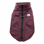 PU nahast koeramantel jakk Veekindel talvine koerariided soojad lemmikloomariided Yorkshire terjer chihuahua riided koera kutsikas S pruun