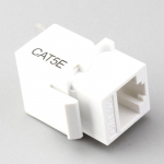 10 tk Rj45 Cat5E Ethernet v&otilde;rgu Keystone Jackclip mooduli seinapistiku pistik valge